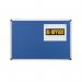 Bi-Office New Generation A9 Felt Noticeboard 60x45cm Blue FA0243170 BQ35431