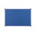 Bi-Office New Generation A9 Felt Noticeboard 60x45cm Blue FA0243170 BQ35431