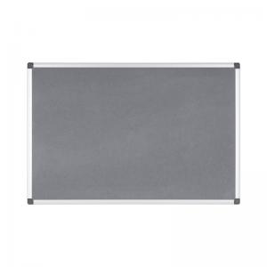 Bi-Office Earth Executive Felt Notice Board Oak Gry 120x90cm FA0342170