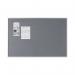 Bi-Office New Generation A9 Felt Noticeboard 180x120cm Grey FA2742830 BQ35473