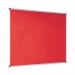 Bi-Office Aluminium Trim Felt Notice Board 1200x900mm Red FA0546170 BQ35546