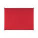 Bi-Office Aluminium Trim Felt Notice Board 1200x900mm Red FA0546170 BQ35546