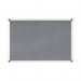 Bi-Office Felt Noticeboard 120x90cm Aluminium Frame Grey FA0542170 BQ35570