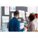 Bi-Office Felt Noticeboard 120x90cm Aluminium Frame Grey FA0542170 BQ35570