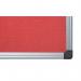 Bi-Office New Generation A9 Felt Noticeboard 90x60cm Red FA0346170 BQ35617