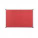 Bi-Office 900x600mm Red Felt Board FA0346170