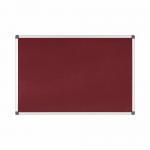 Bi-Office New Generation A9 Felt Noticeboard 180x120cm Burgundy FA2733170 BQ35733