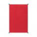 Bi-Office New Generation A9 Felt Noticeboard 180x120cm Red FA2746170 BQ35746