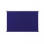 Bi-Office Maya Blue Felt Board for Flipping Boards System 90x90cm FA4143750 BQ35870