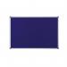 Bi-Office Maya Blue Felt Board for Flipping Boards System 60x90cm FA0343750 BQ35887