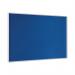 Bi-Office New Generation A9 Felt Noticeboard 180x120cm Blue FA2743830 BQ35944