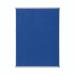 Earth Maya Felt Noticeboard 120x90cm Blue Aluminium Frame FA0543790 BQ35996