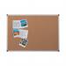 Bi-Office Aluminium Frame Cork Noticeboard 900x600mm CA031170 BQ42031