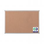 Bi-Office Earth-It Aluminium Frame Cork Board 900x600mm CA031790 BQ42039