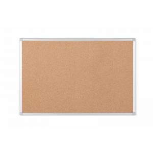 Bi-Office Earth Maya Cork Noticeboard 180x90cm Cork Surface Aluminium