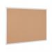Bi-Office Maya Antimicrobial Cork Board Aluminium Frame 90x60cm BCA031226 BQ42326