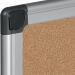 Bi-Office Maya Cork Noticeboard for Flipping Boards System 90x90cm CA413750 BQ42475