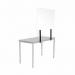 Bi-Office Frameless 4mm Acrylic Desk Protection 900x900 AC41023973 BQ44017