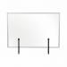 Bi-Office Protect Desktop Acrylic Board Alum Frame 900x600 AC03019101 BQ44020