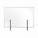Bi-Office Protect Desktop Acrylic Board Alum Frame 1040x700 AC03019101 BQ44021