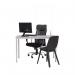Bi-Office 4mm Acrylic Frameless Counter Protection 900x900 AC41023972 BQ44025