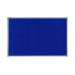 Bi-Office Felt Noticeboard 1200x900mm Blue FB1443186