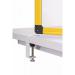 Bi-Office Duo Acrylic Board 900x600mm Maya Yellow Frame AC03209131 BQ44615