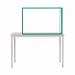 Bi-Office Duo Acrylic Board 900x600mm Maya Green Frame AC03209141 BQ44617