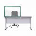 Bi-Office Duo Acrylic Board 900x600mm Maya Green Frame AC03209141 BQ44617