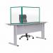Bi-Office Duo Acrylic Board 900x600mm Maya Green Frame AC03209141 BQ44617