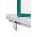 Bi-Office Duo Acrylic Board 900x600mm Maya Green Frame AC03209141 BQ44617