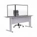 Bi-Office Duo Acrylic Board 900x600mm Maya Black Frame AC03209151 BQ44619