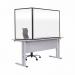Bi-Office Duo Acrylic Board 1200x900mm Maya Black Frame AC05209151 BQ44620