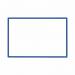 Bi-Office Protect Desktop Acrylic Board Blue Frame 1200x900 AC05019121 BQ44626