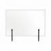 Bi-Office Protect Desktop Acrylic Board Wood Frame 1040x700 AC03016681 BQ44637