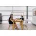 Bi-Office Protect Desktop Acrylic Board Wood Frame 1200x900 AC03010181 BQ44638