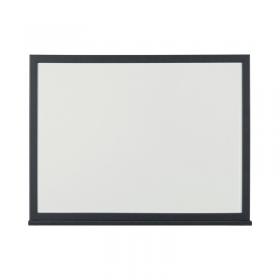 Bi-Office Black Frame Whiteboard 900x600mm MB0700169 BQ46016