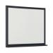 Bi-Office Black Frame Whiteboard 900x600mm MB0700169 BQ46016