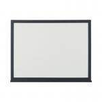 Bi-Office Black Frame Drywipe Board 600x450mm MB0400169 BQ46040