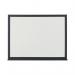 Bi-Office Black Frame Drywipe Board 600x450mm MB0400169 BQ46040