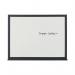 Bi-Office Black Frame Drywipe Board 600x450mm MB0400169 BQ46040