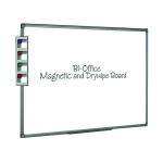 Bi-Office Aluminium Finish Magnetic Whiteboard 600x450mm MB0406186 BQ46061