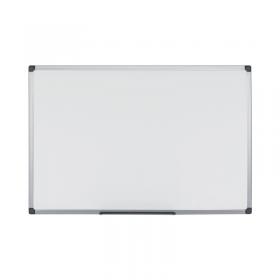 Bi-Office Aluminium Finish Magnetic Whiteboard 1200x900mm MB1406186 BQ46418