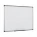 Bi-Office Aluminium Finish Magnetic Whiteboard 900x600mm MB0706186 BQ46618