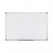 Bi-Office Aluminium Finish Magnetic Whiteboard 900x600mm MB0706186 BQ46618