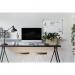 Bi-Office Magnetic Whiteboard 1800x1200mm Aluminium Finish MB8506186 BQ46850