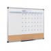 Bi-Office Maya 3-In-1 Magnetic Month Planner Lacquered SteelCork 90x60cm MB0707186P BQ46889