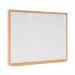 Earth Executive Non-Magnetic Whiteboard 180x120cm Oak MDF Frame MB85002319 BQ46913