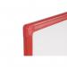 Bi-Office Maya Drywipe Gridded Whiteboard Red Frame 240x120cm MB8621206 BQ46918