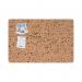 Eco Frameless Retangular Board Double-Sided Cork Black Eva 60X40Cm SF124412397 BQ47025